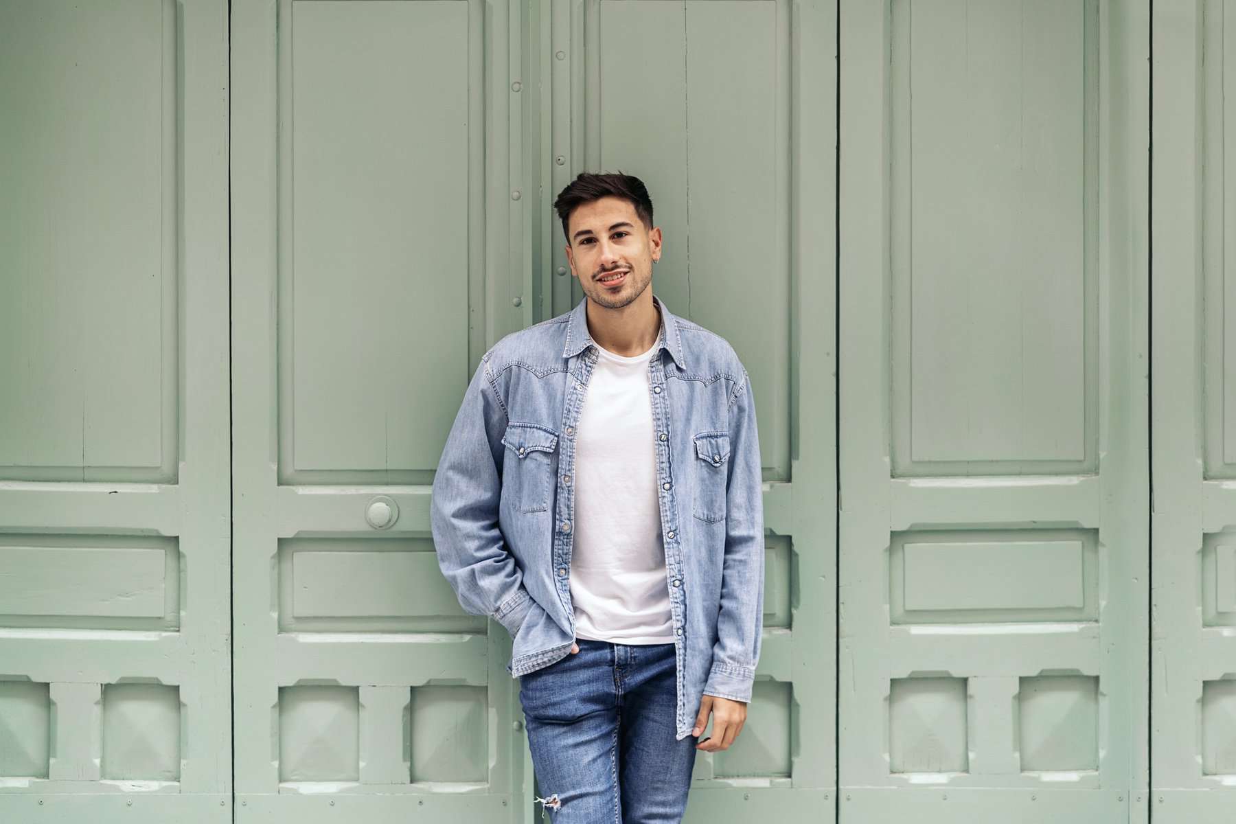 Cool Young Man Portrait